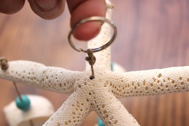 attach a key ring