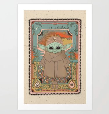 baby yoda fan art