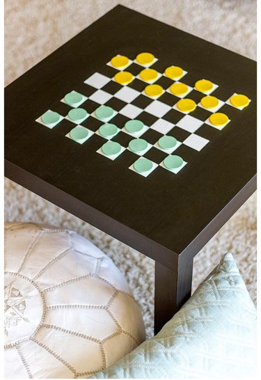 Checkerboard IKEA table