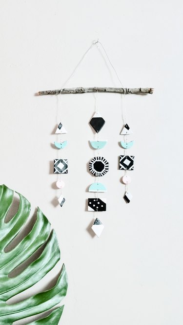 DIY Polymer Clay Wall Art Hanging