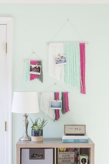 Budget-Friendly DIY Yarn Wall Hangings