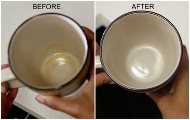 How to Clean a Stained Coffee Mug