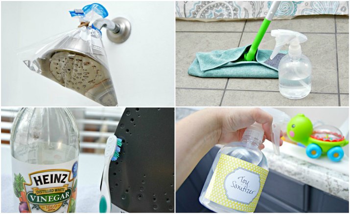 Vinegar Cleaning Hacks