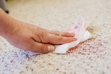 Cleaning Kool-Aid out of white carpet