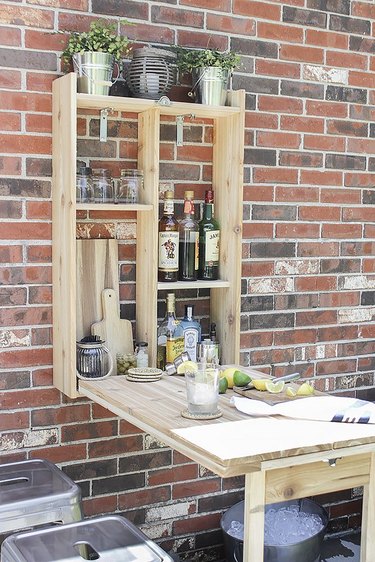 DIY Wood Murphy Bar