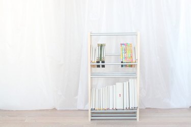 Book rack.