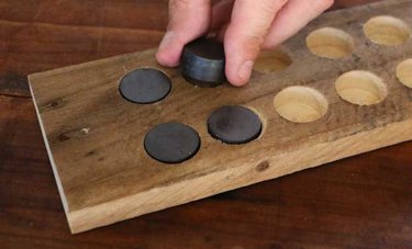 Rustic DIY Wall Rack for Knives