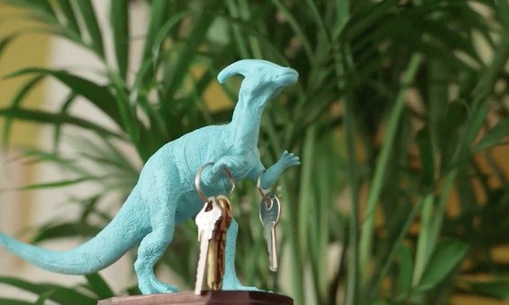 Animal toy key holder