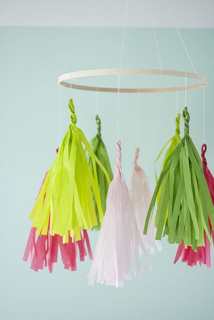 DIY Tassel Mobile