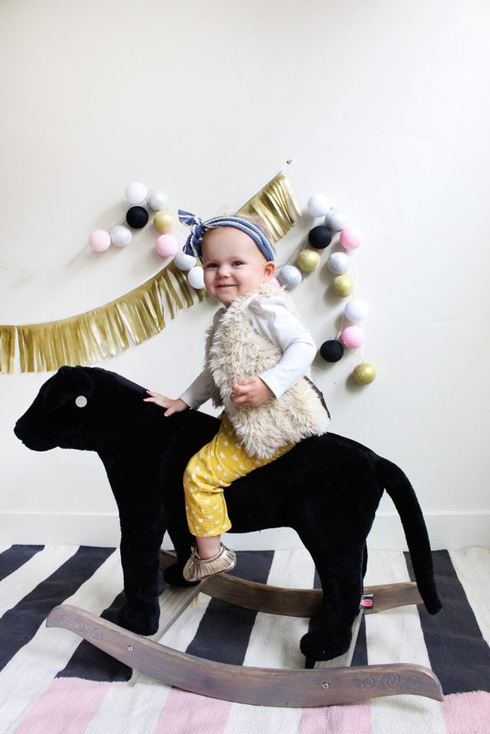 How to Turn an Old Thrift Store Rocker Into a New Plush Rocker