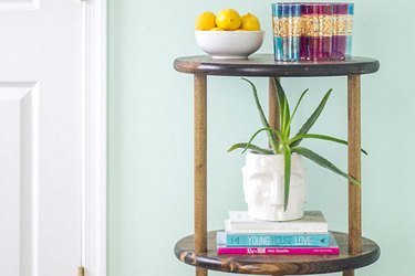 Build a Space-Saving Bar Cart