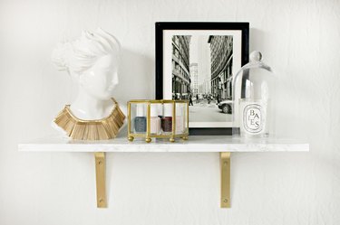 Faux Marble Shelf