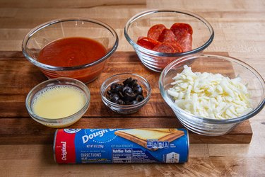 Crescent Roll Pizza Mummy Recipe