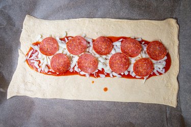 Crescent Roll Pizza Mummy Recipe