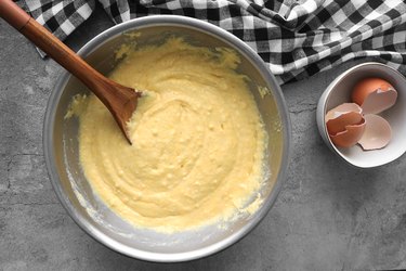 Mix cornbread batter