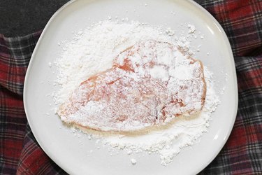 Coat in flour