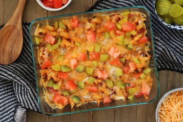 Bacon cheeseburger casserole recipe