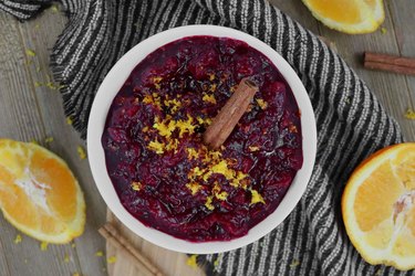 Orange cranberry sauce recipe