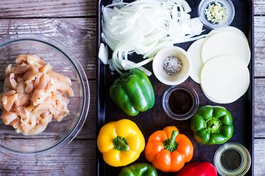 Philly Chicken Stuffed Peppers Recipe