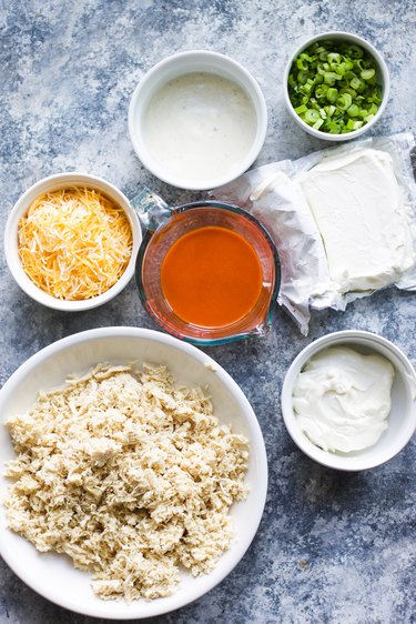 Buffalo Ranch Chicken Dip