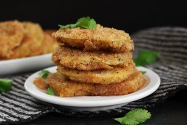 Crispy fried green tomatoes