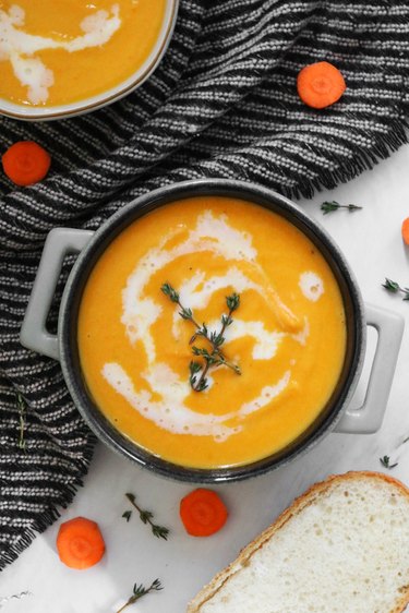 Ginger carrot soup