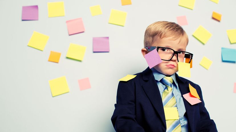 boy in business suit