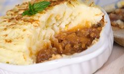 You can dress up a basic shepherd's pie recipe with your favorite spices.