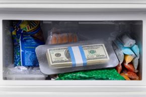 Don't throw away your money with your leftovers -- freeze the extra food for another meal.