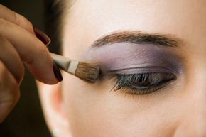 Purples and plums are perfect for brown eyes!